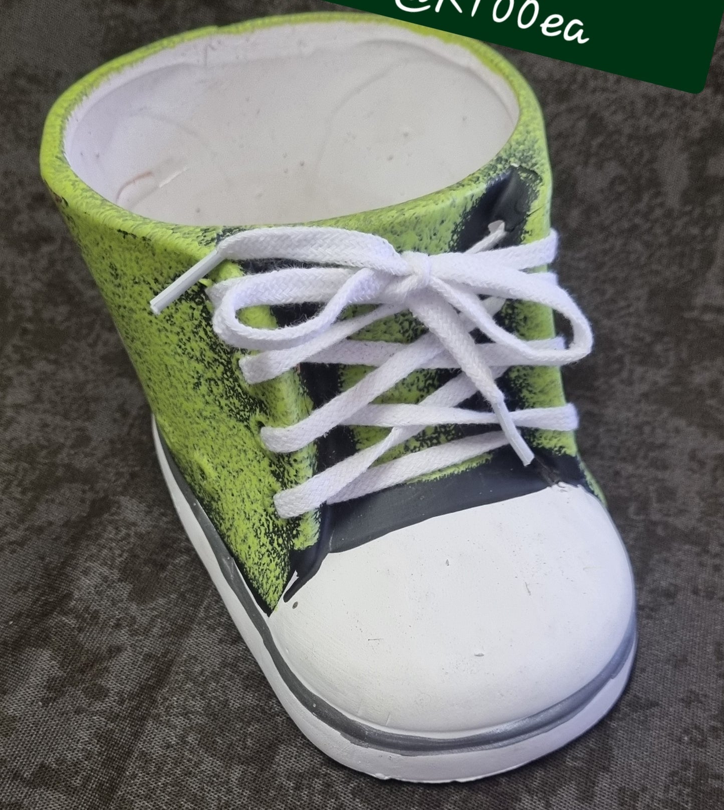 Ceramic Tekkie Planter