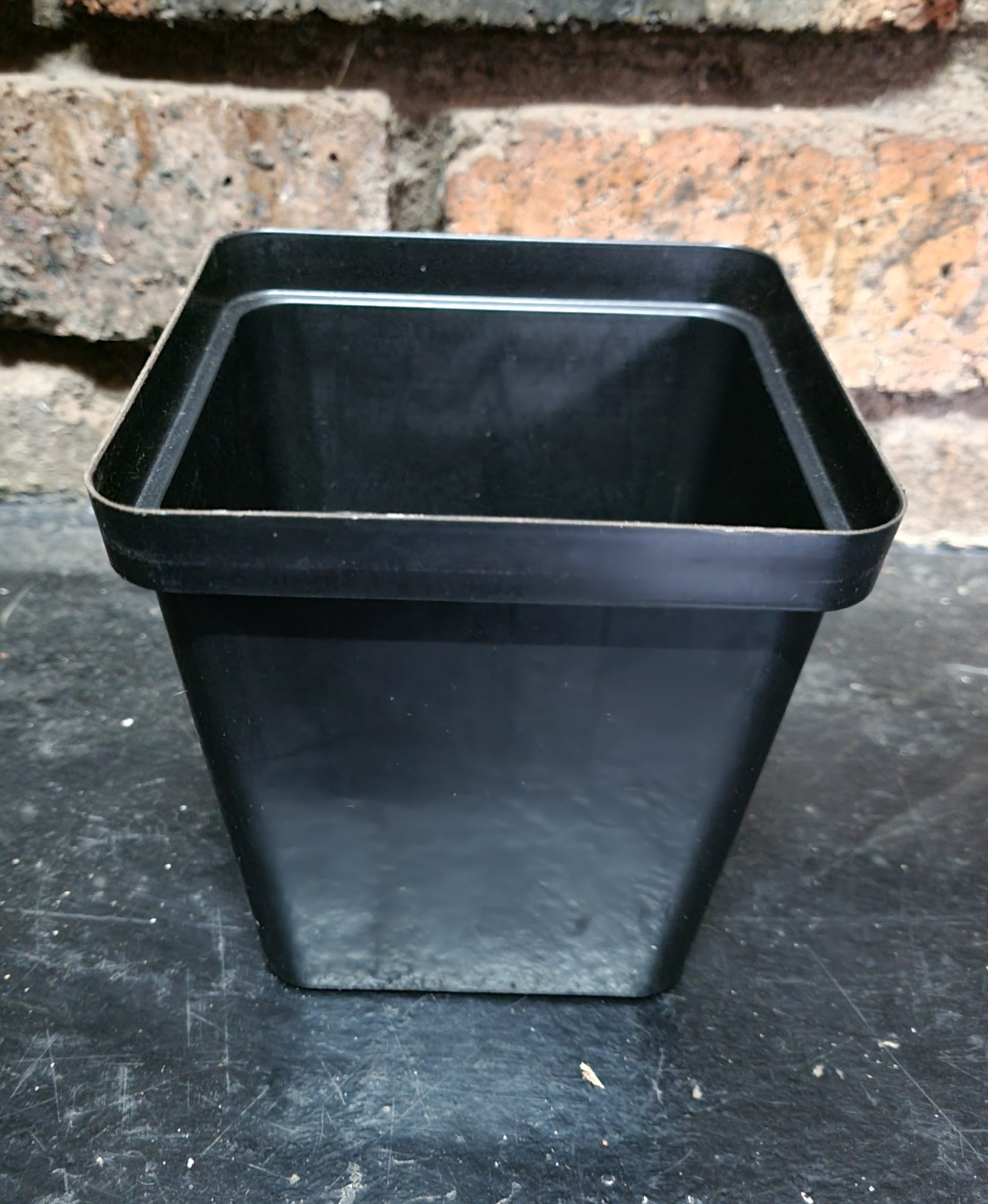 Pot - 12cm Squere Black