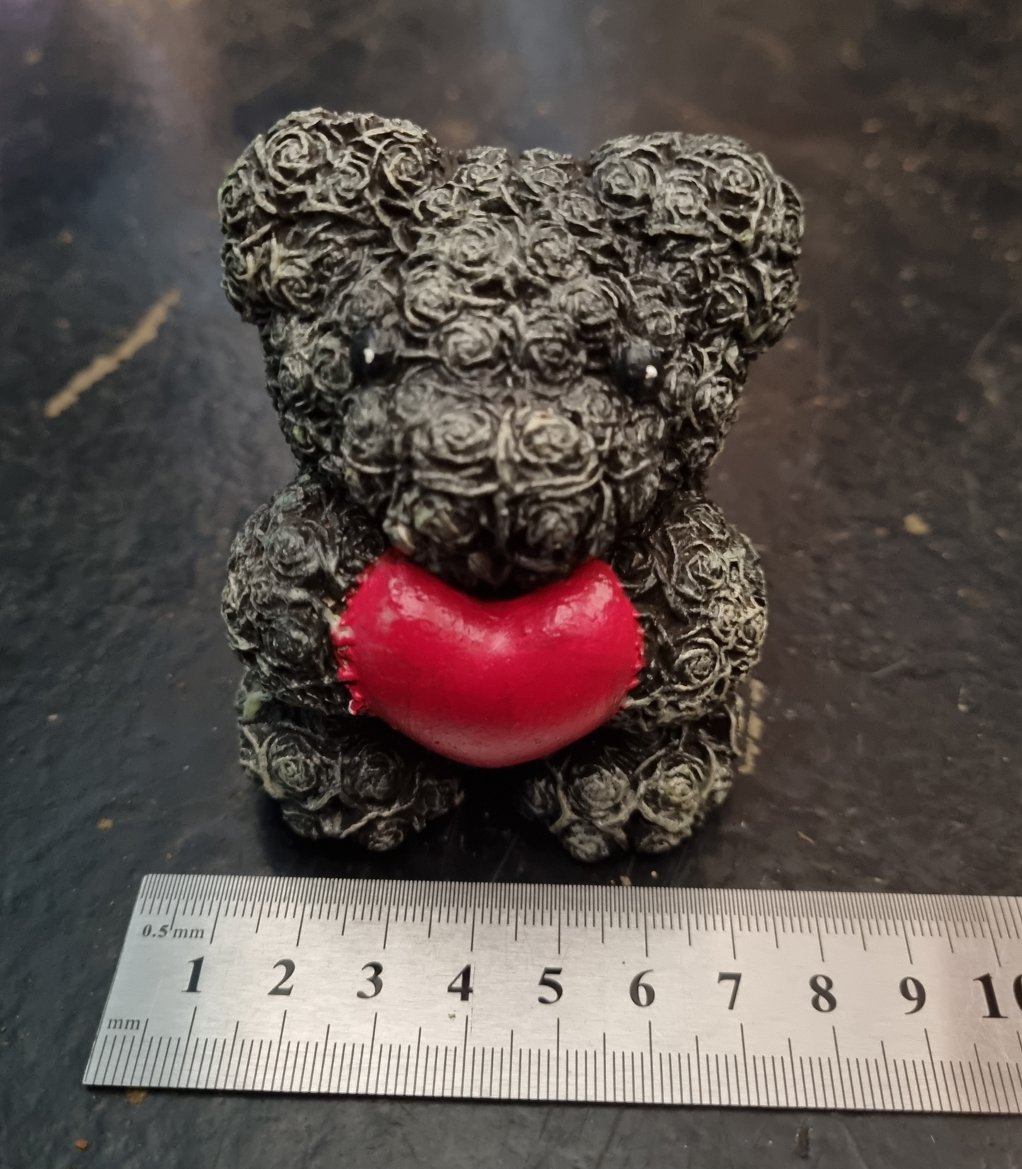 Cement Rose Teddy - Dark