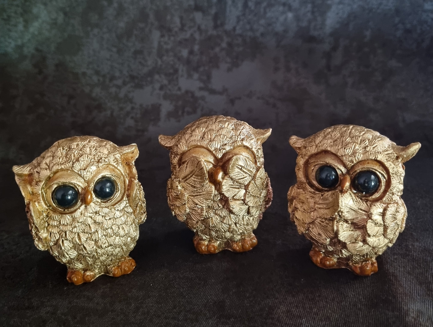 3 Wise Owls Ornaments