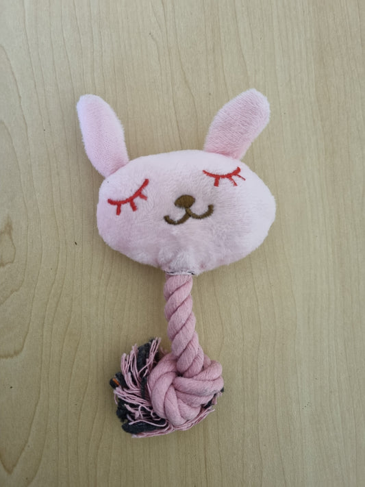 Dog Toy - Plush Toy Rope - Sml