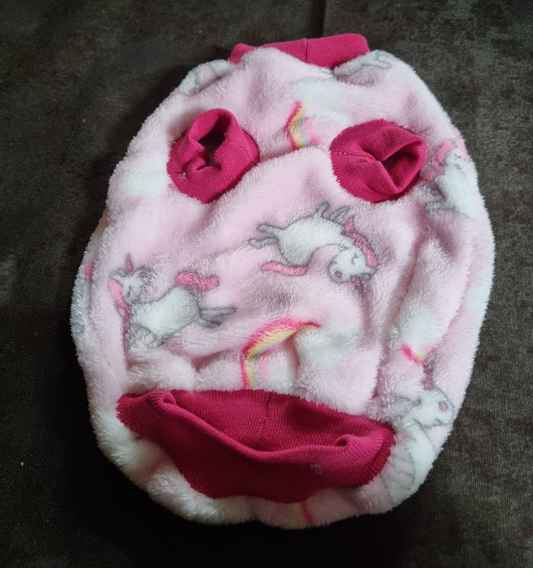 Dog Jersey -Coral Fleece - Std Female - XS - Unicorn