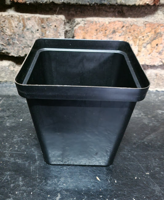 Pot - 12cm Squere Black