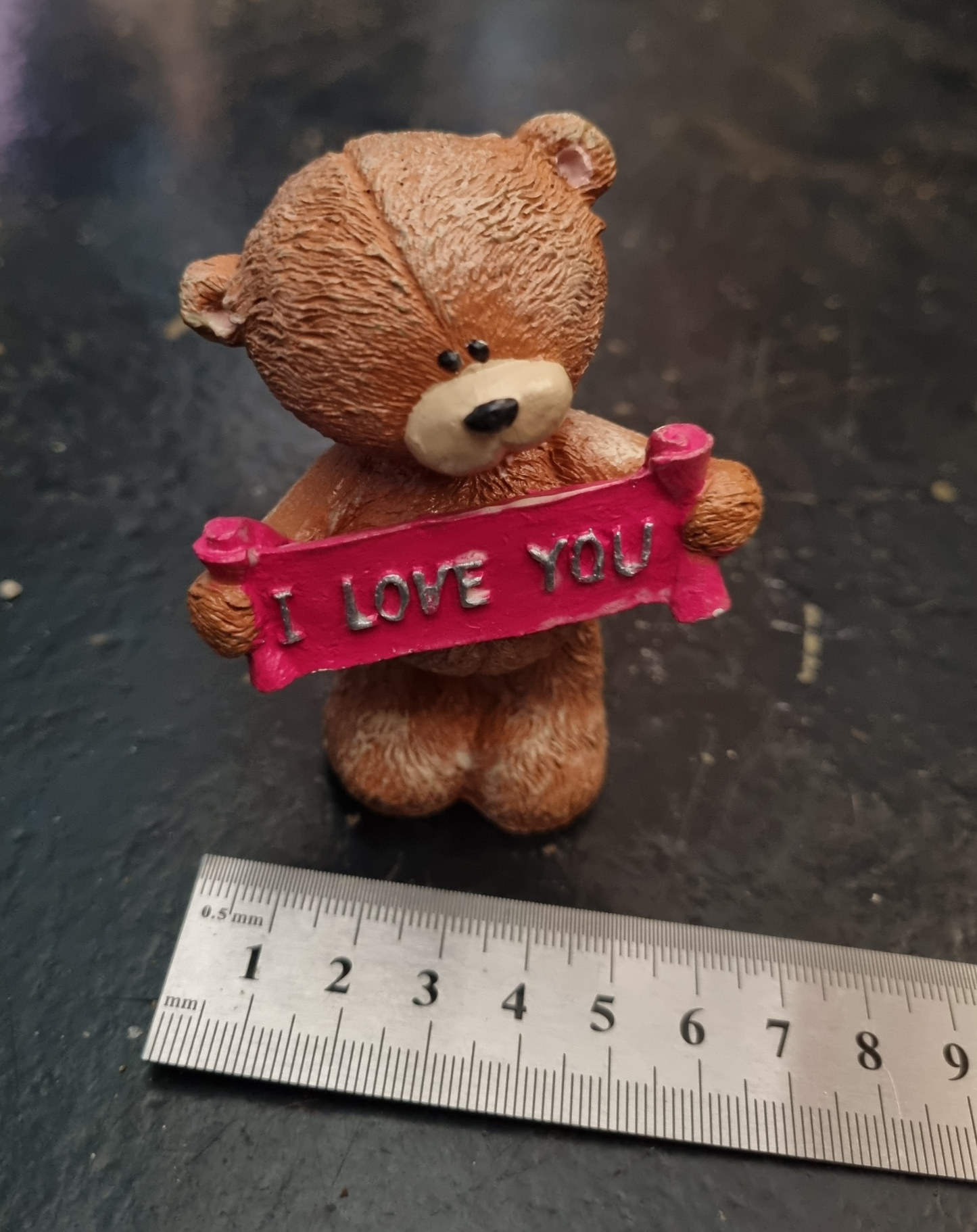 Cement Ornament - Teddy Light