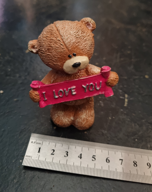 Cement Ornament - Teddy Light