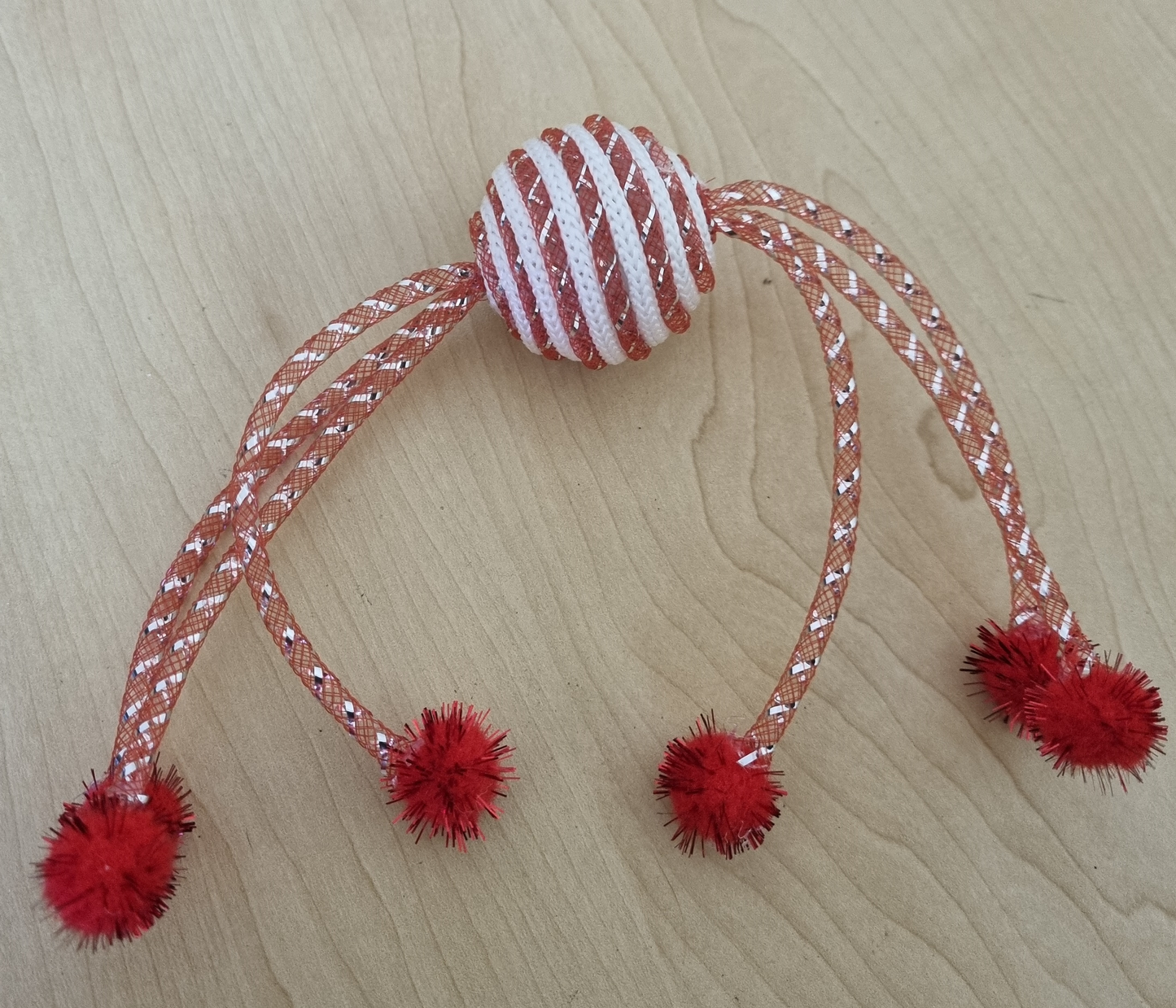 Cat Toy - Mesh Rope Ball