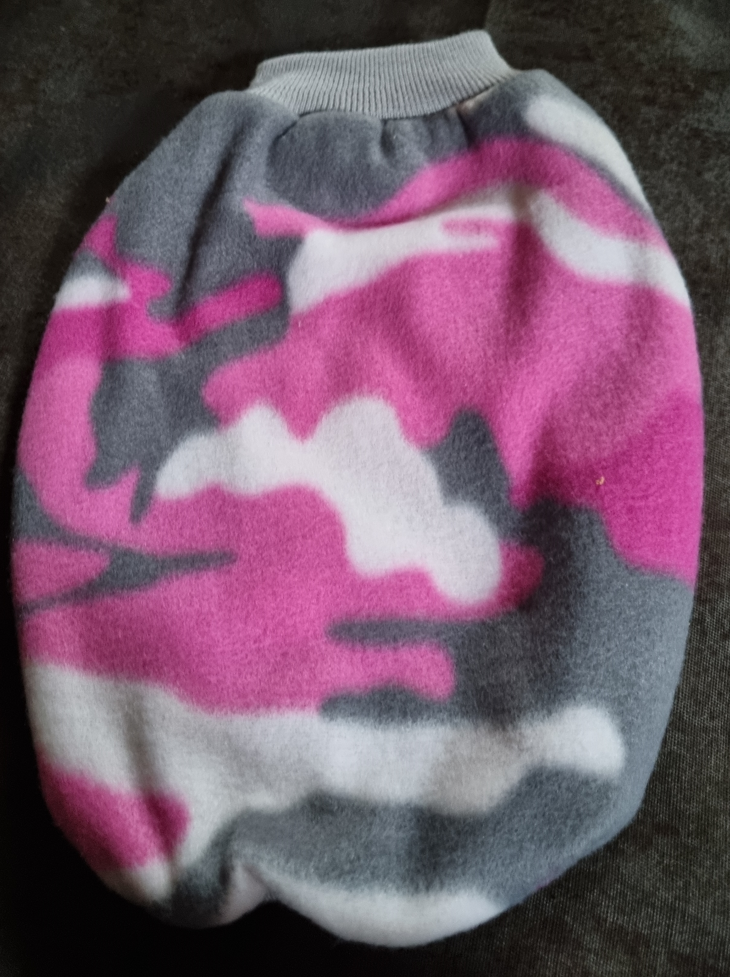 Dog Jersey -Polar Fleece - Std Female - XS - Pink Camo