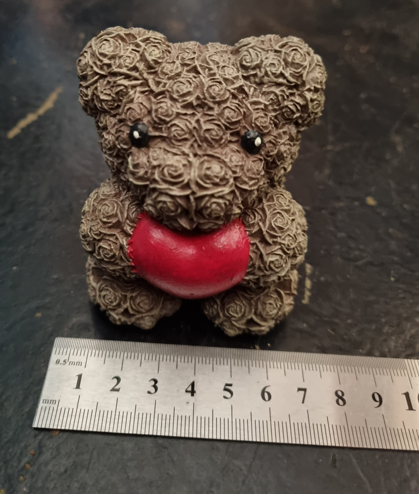 Cement Rose Teddy - Light