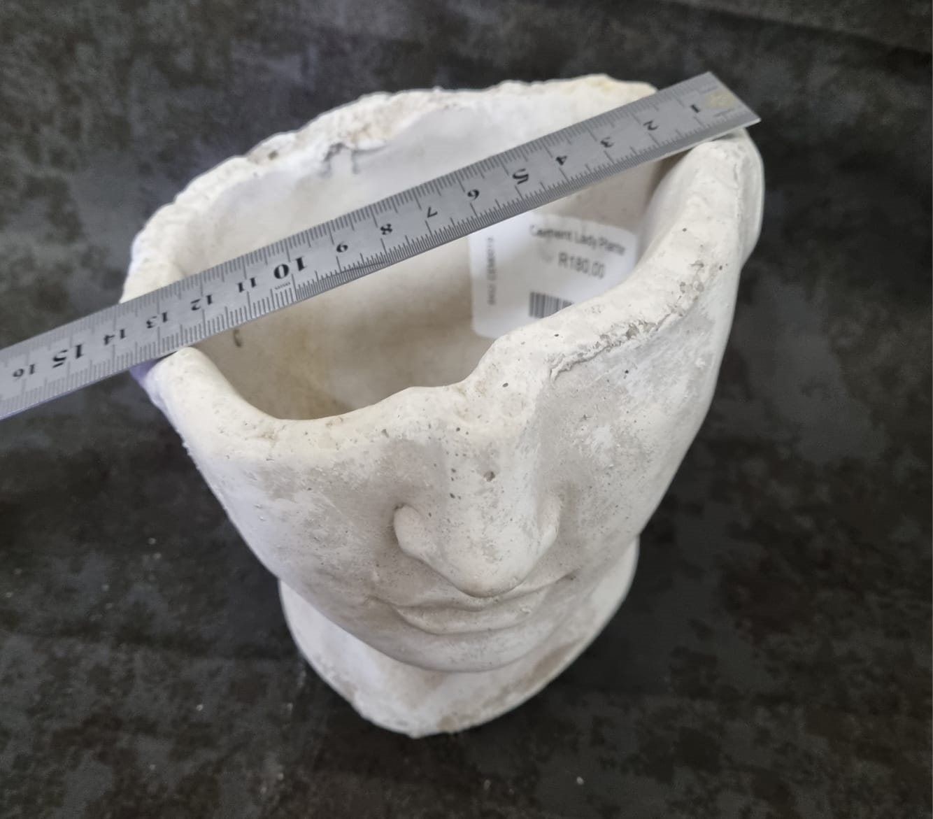 Cement Planter - Halfhead - Lrg