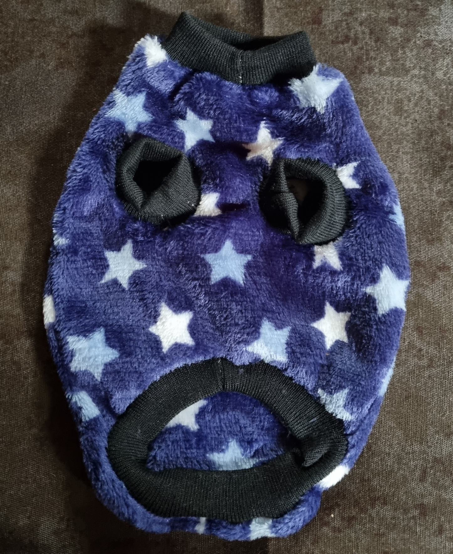 Dog Jersey - Polar Fleece - Std Unisex - XXS - Blue Stars