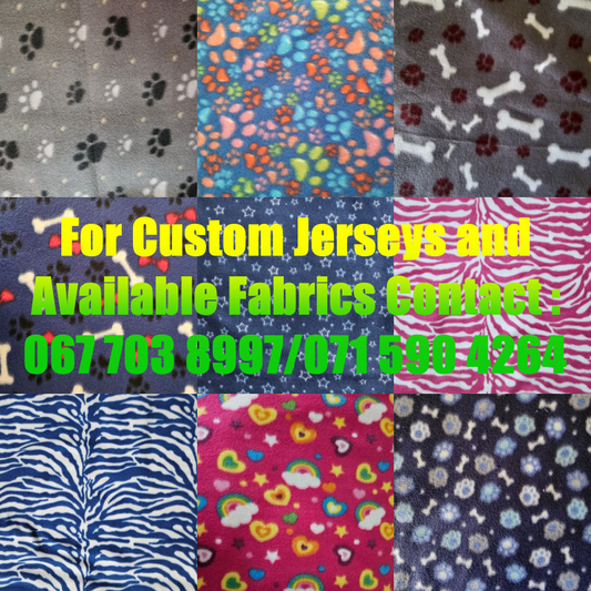 Dog Jersey - Polar Fleece - Custom