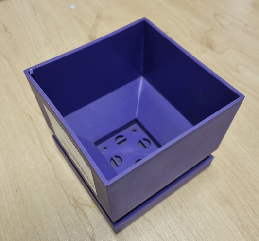 Pot - 9cm Deco Pot Purple