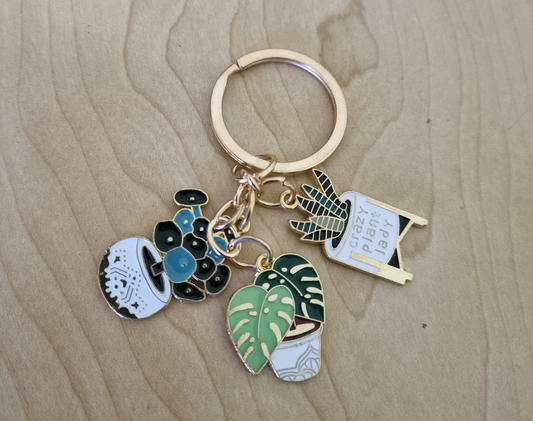 Keyring-Charms-PlantLady